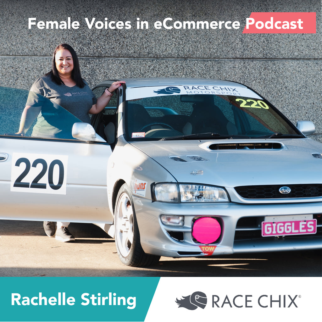 Rachelle Stirling, Race Chix: Women in motorsport, brand building, trademarks and sustainability