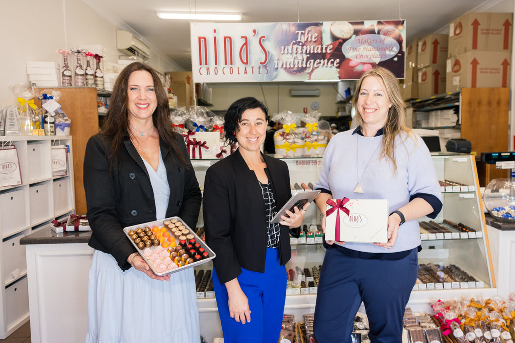 Nina’s Chocolates eCommerce re-fresh and Shopify POS